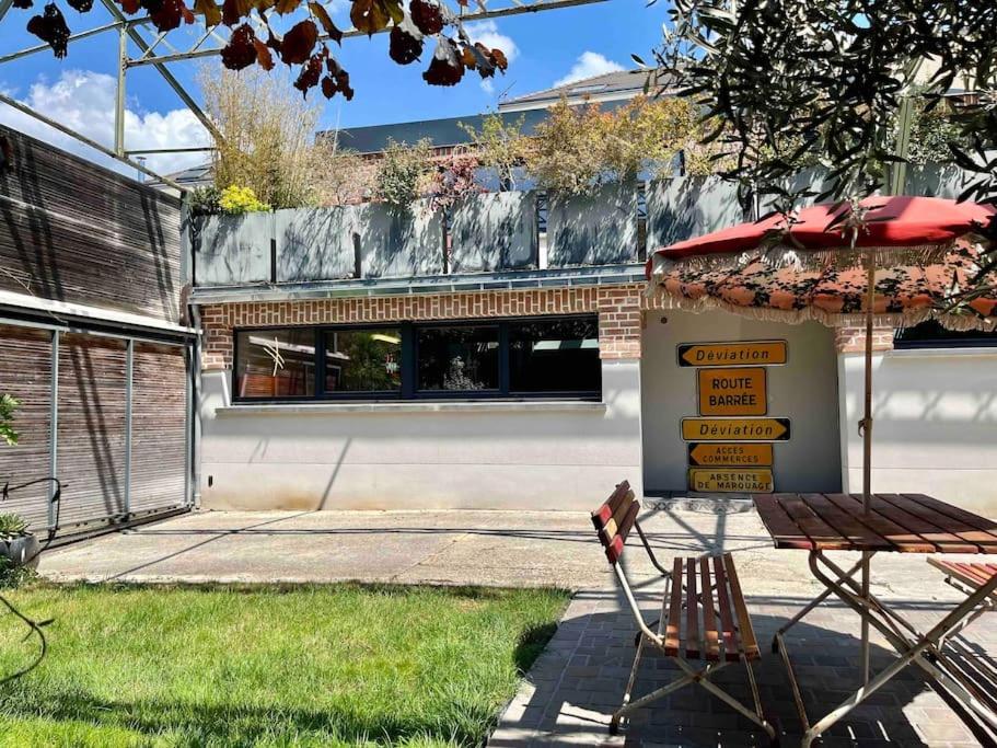 Rare ! Loft Atypique Centre-Ville Parking Jardin Reims Eksteriør billede