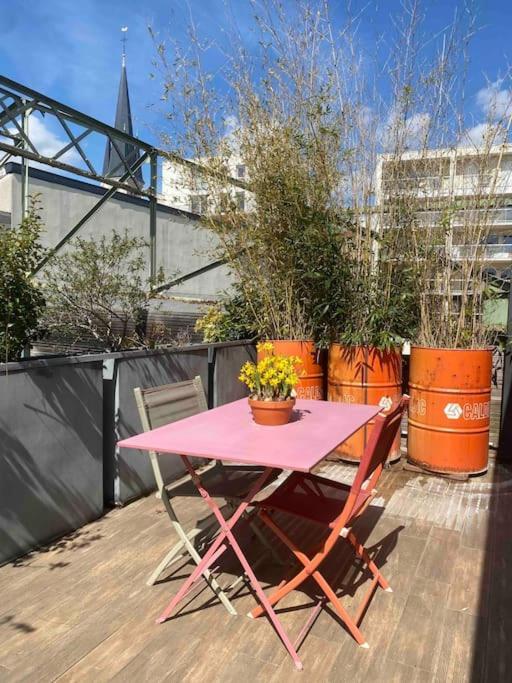 Rare ! Loft Atypique Centre-Ville Parking Jardin Reims Eksteriør billede