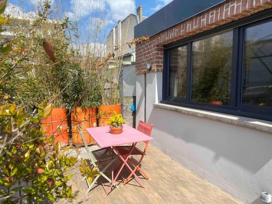 Rare ! Loft Atypique Centre-Ville Parking Jardin Reims Eksteriør billede