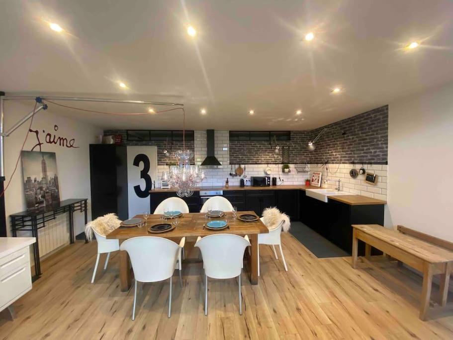 Rare ! Loft Atypique Centre-Ville Parking Jardin Reims Eksteriør billede