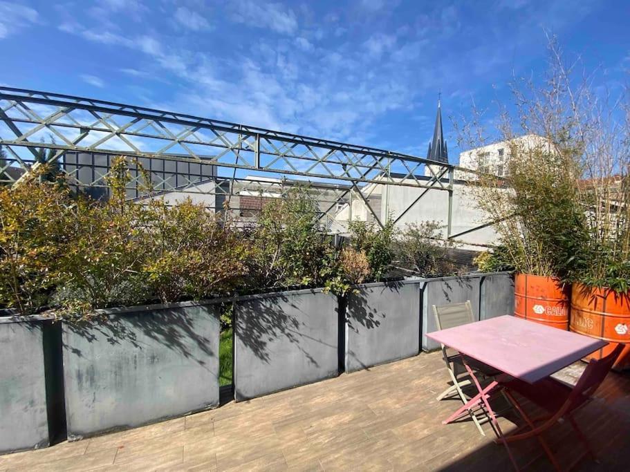 Rare ! Loft Atypique Centre-Ville Parking Jardin Reims Eksteriør billede