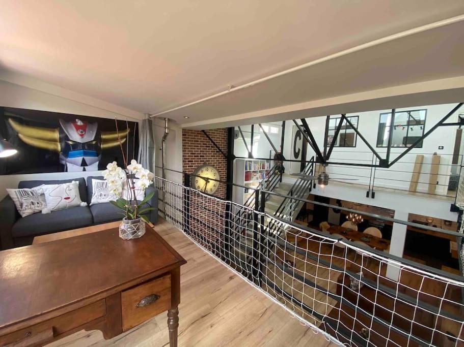 Rare ! Loft Atypique Centre-Ville Parking Jardin Reims Eksteriør billede
