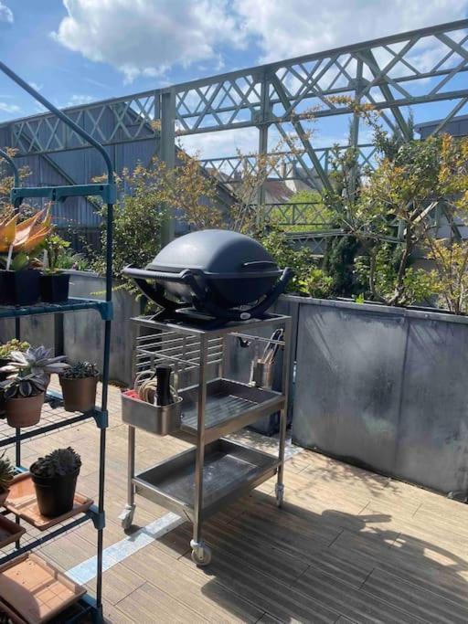 Rare ! Loft Atypique Centre-Ville Parking Jardin Reims Eksteriør billede