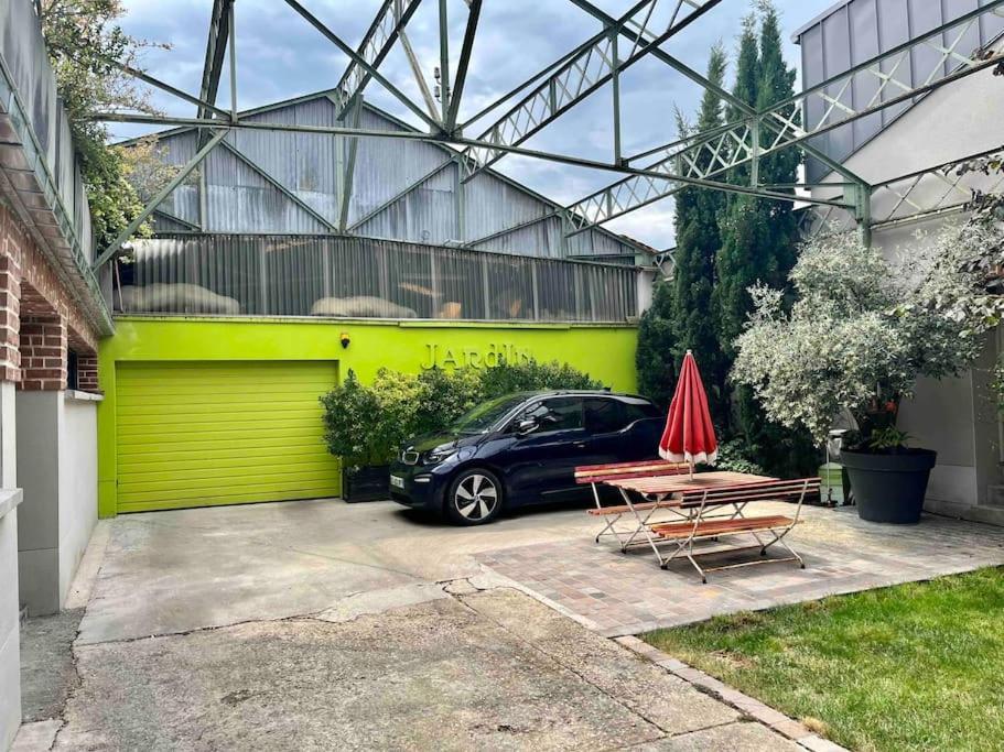 Rare ! Loft Atypique Centre-Ville Parking Jardin Reims Eksteriør billede